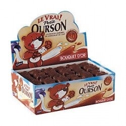 Ourson Guimauve enrobé chocolat au lait  1pc