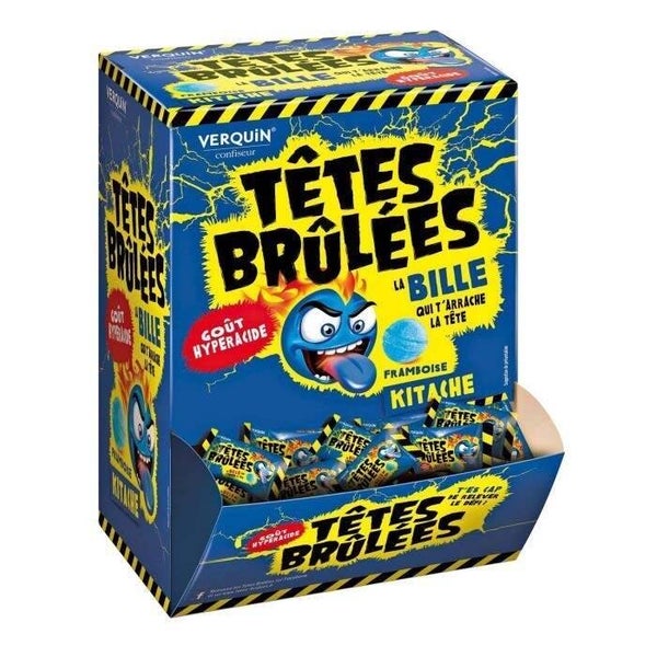 Tête brûlée bille framboise 1Pcs