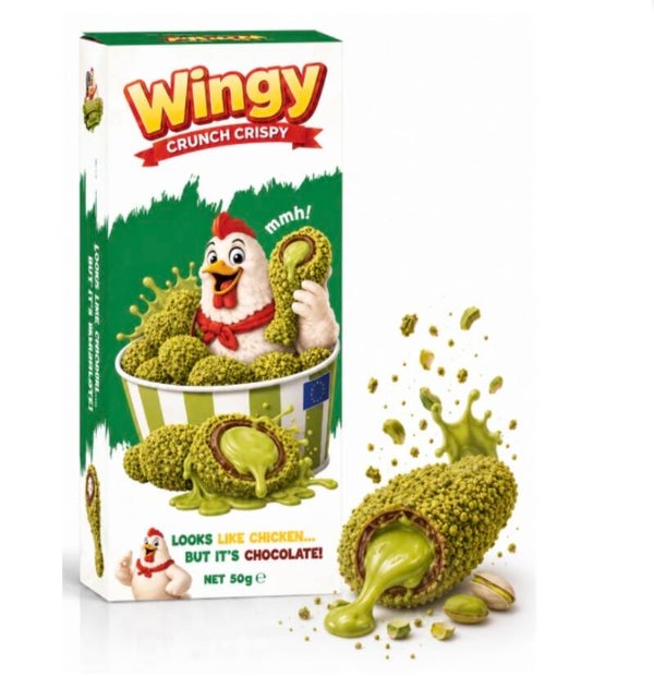 Wingy pilon de poulet Crème pistache