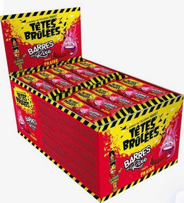 Tête brûlée barre fraise 1pcs