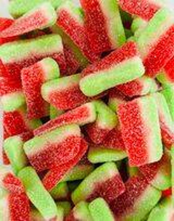 Tranches pastèque sucrées  +/- 100gr