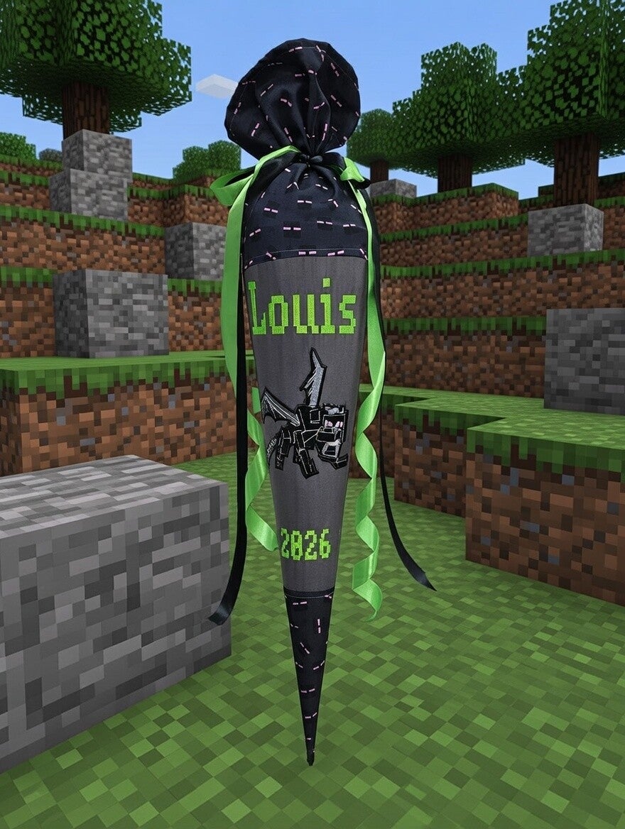 Schultüte Minecraft Enderdrache