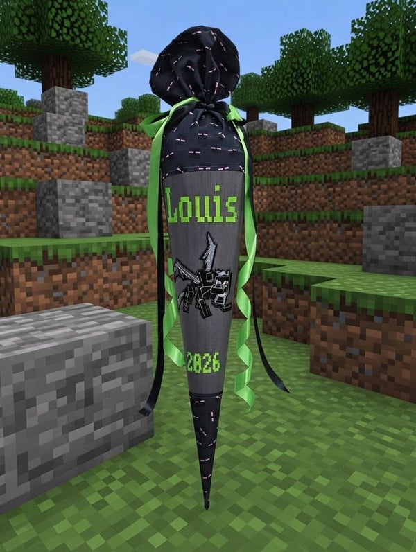 Schultüte Minecraft Enderdrache