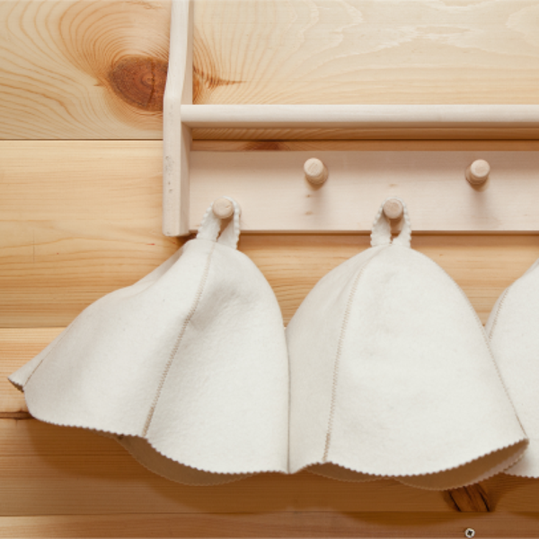 Wool Sauna Hats