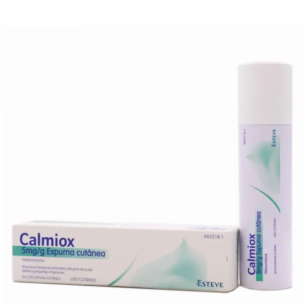 CALMIOX 5mg/g ESPUMA CUTANEA