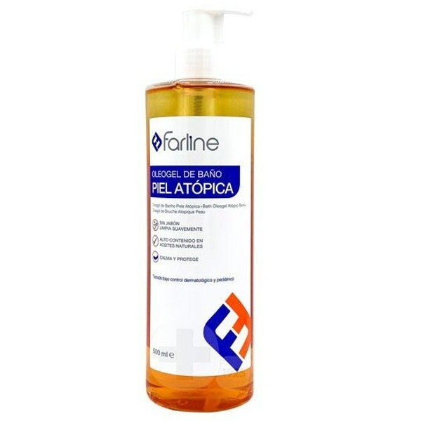 FARLINE OLEOGEL DE BAÑO PIEL ATÓPICA 500ML