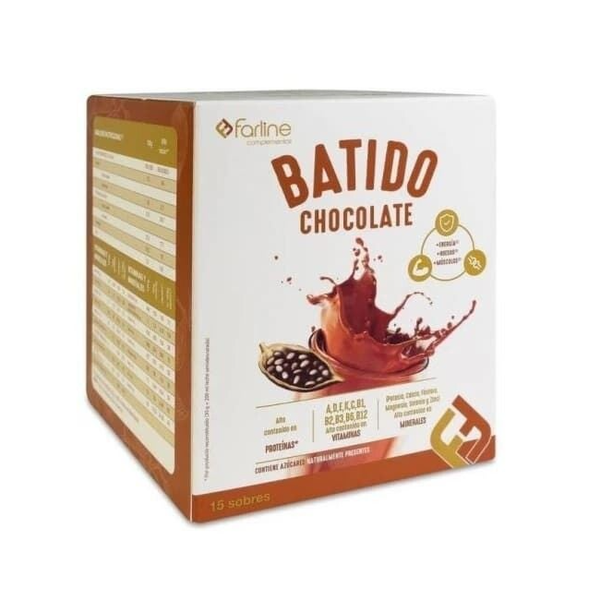 FARLINE BATIDO CHOCOLATE + TAZA