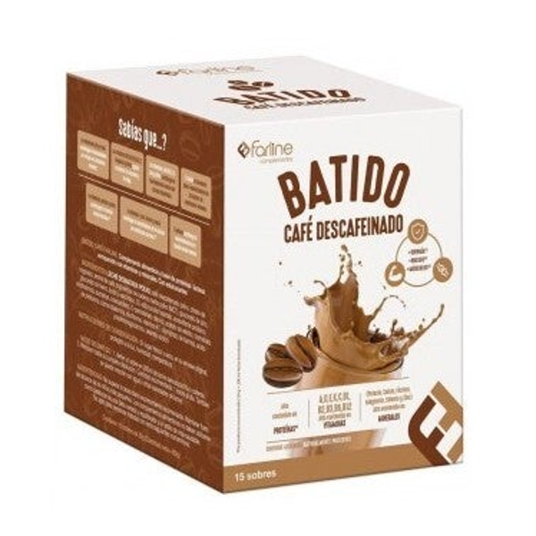 FARLINE BATIDO CAFÉ DESCAFEINADO