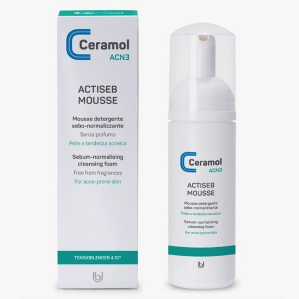 CERAMOL ACNE MOUSSE LIMPIADORA SEBOREGULADORA 150ML