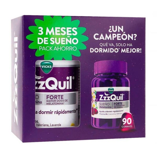 ZZZ QUIL NATURA PACK ESPECIAL 90 GUMMIES