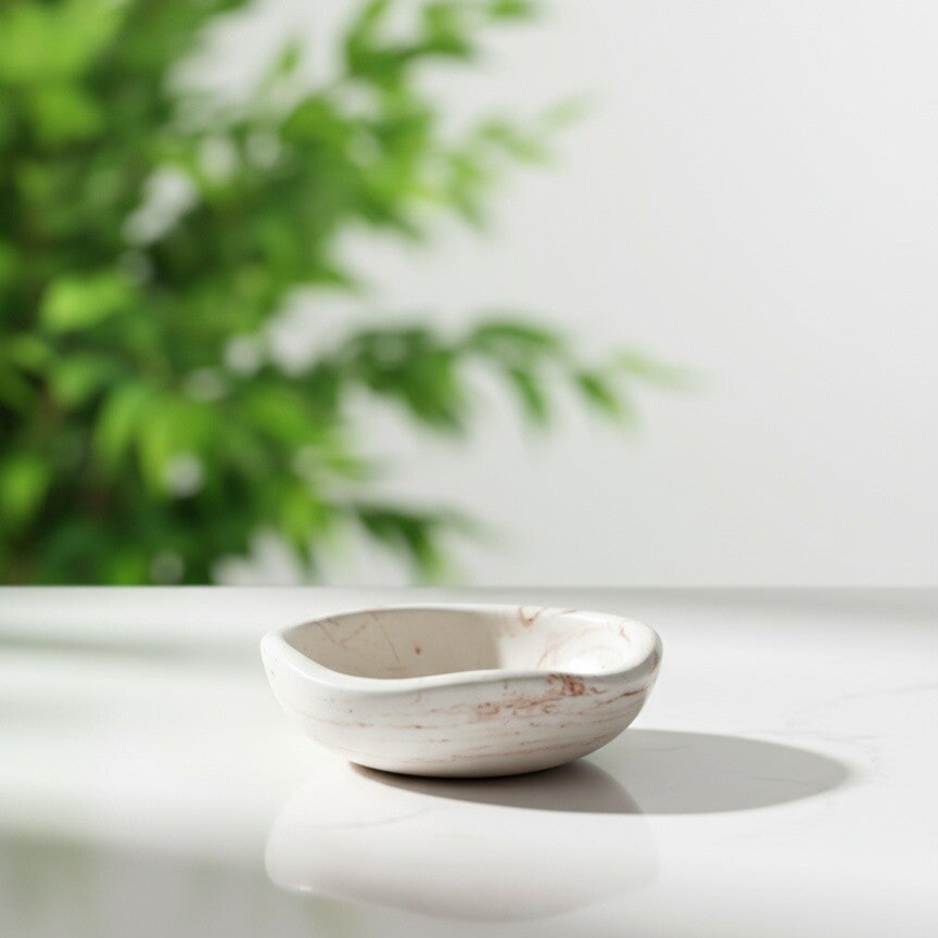 Mini coupelle marbré rose