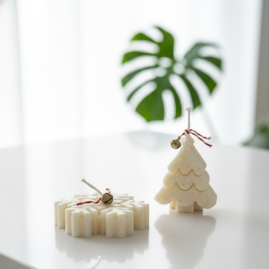 Duo étoile + Sapin de Noël