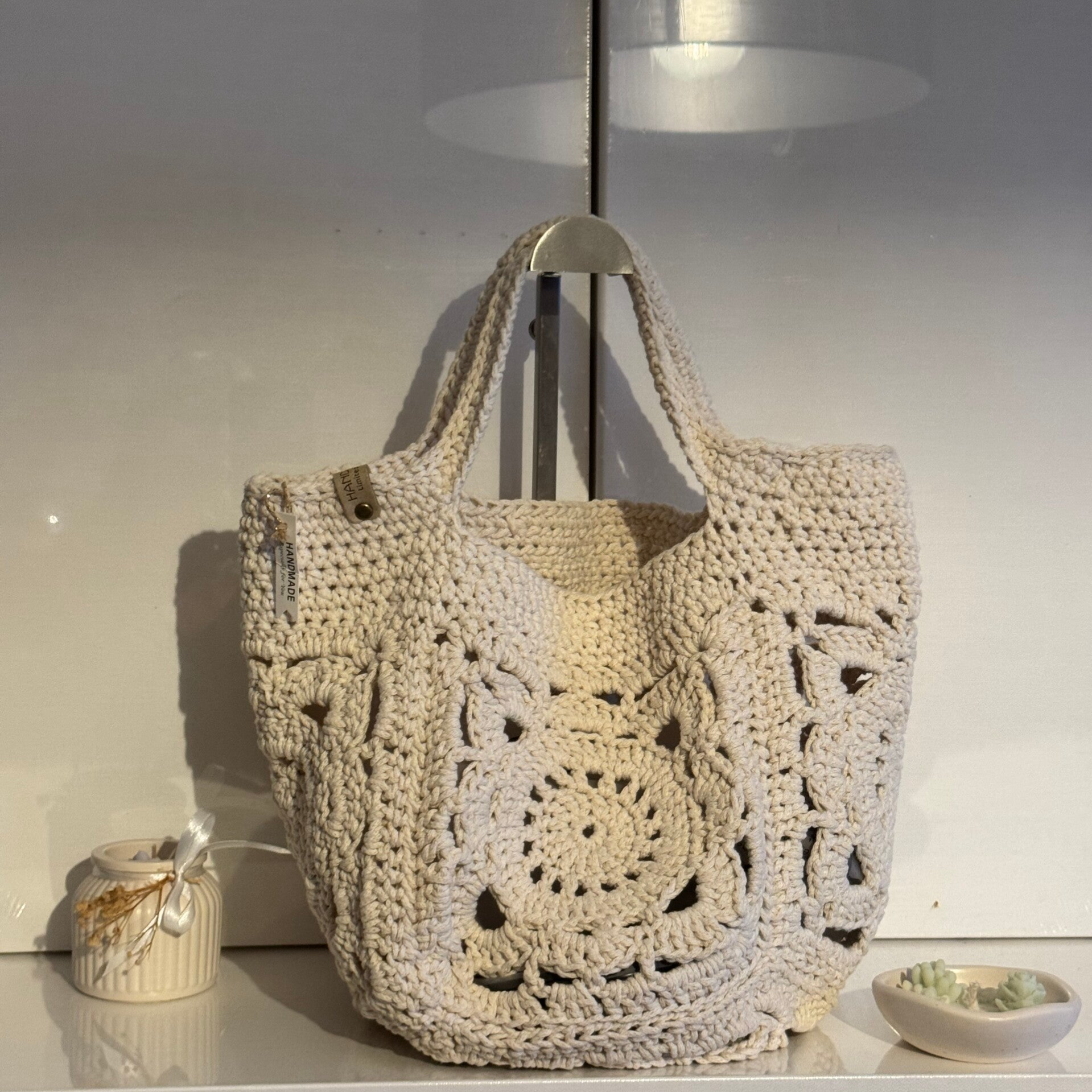 Sac bourse granny  charme vintage