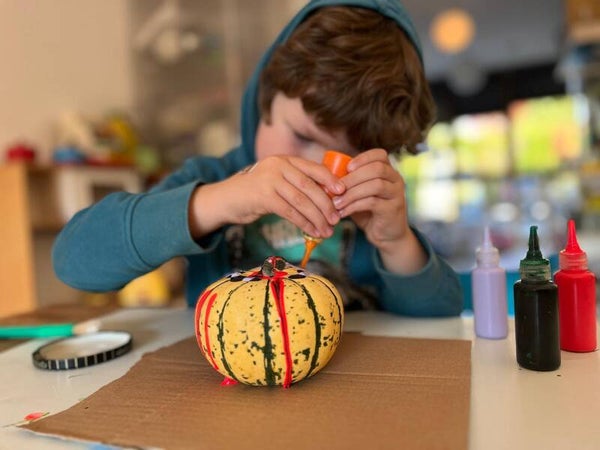 Ontdekatelier: Creatief met pompoen 25-10-25 15.15-16.15