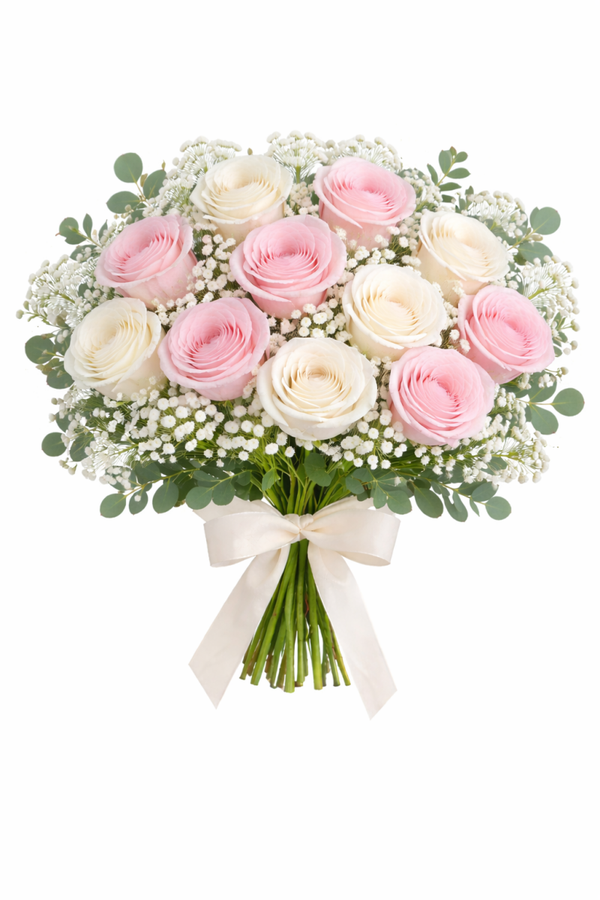 Classic Pink & White Mix