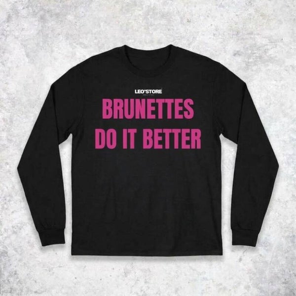 T-shirt Leo’Store Unisex “BRUNETTESvsBLONDES”