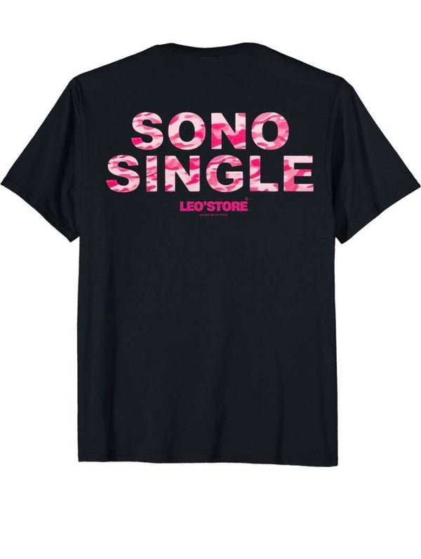 T-shirt Leo’Store Unisex “SINGLE O FIDANZATI?”