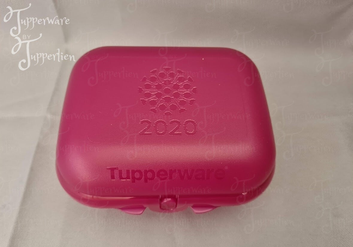 Snackdoos large Logo bordeaux