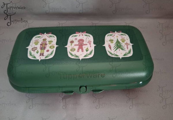 Lunchdoos groen kerst