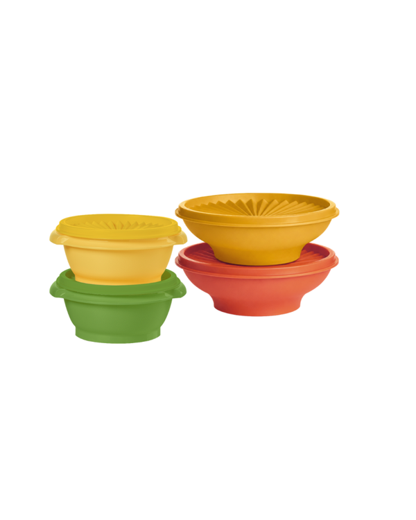 Set van 4 Zonnekommen (2x340 ml/2x400ml)