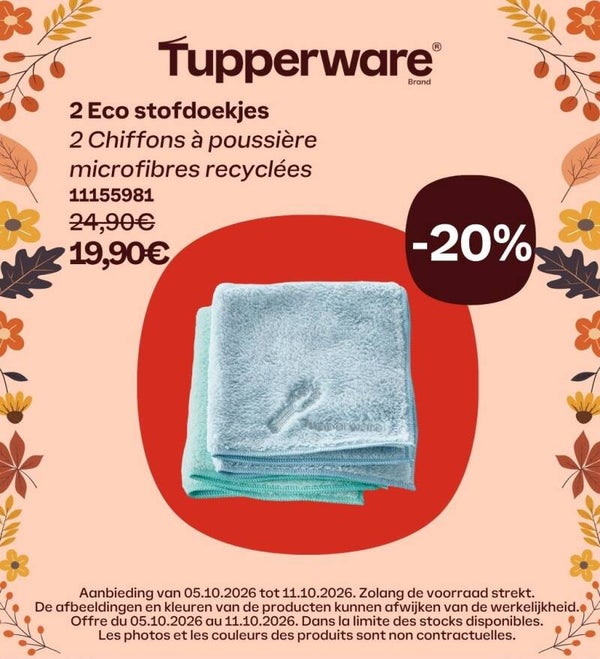 2 Eco Stofdoekjes