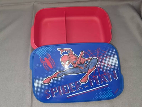 Vakjeslunchbox 2 vakjes spiderman