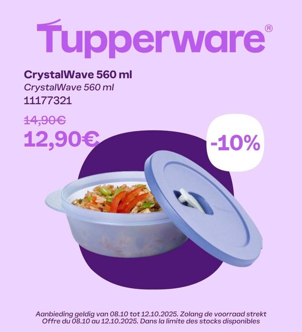CrystalWave Rond 560ml