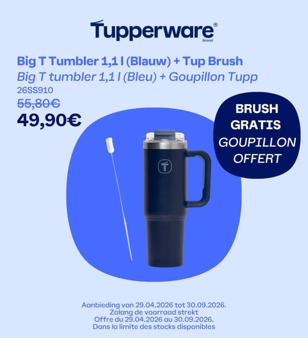 Big T Tumbler 1.1 L blauw