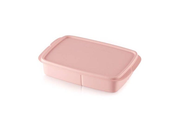 Vakjeslunchbox 1 l roze