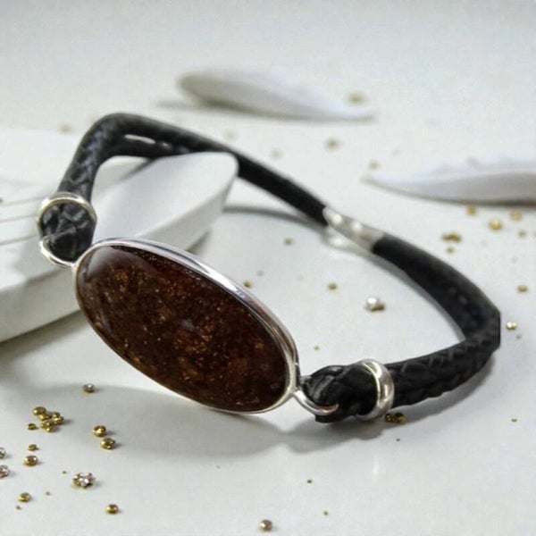 Oval Memorial Bracelet