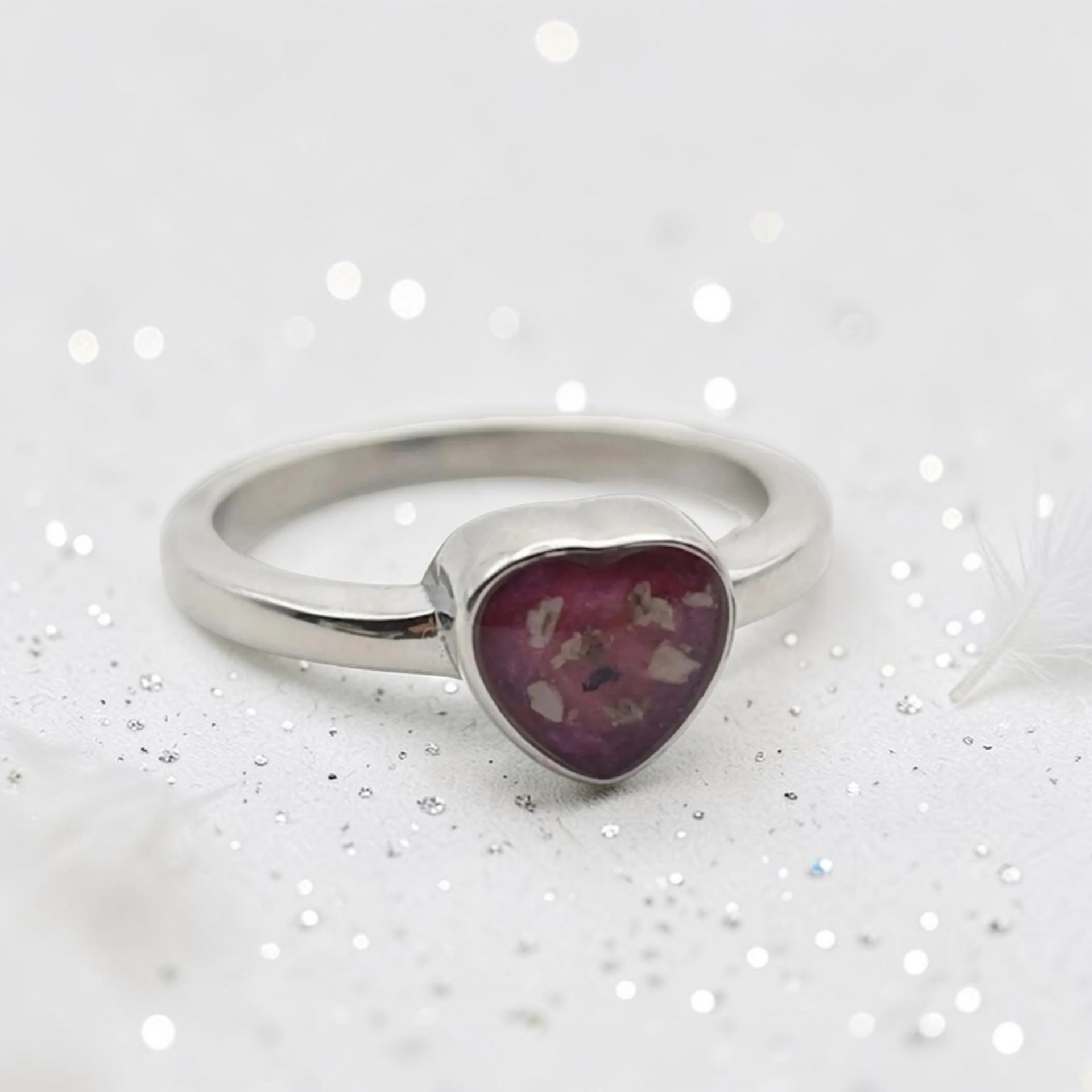 Heart Memorial Ring
