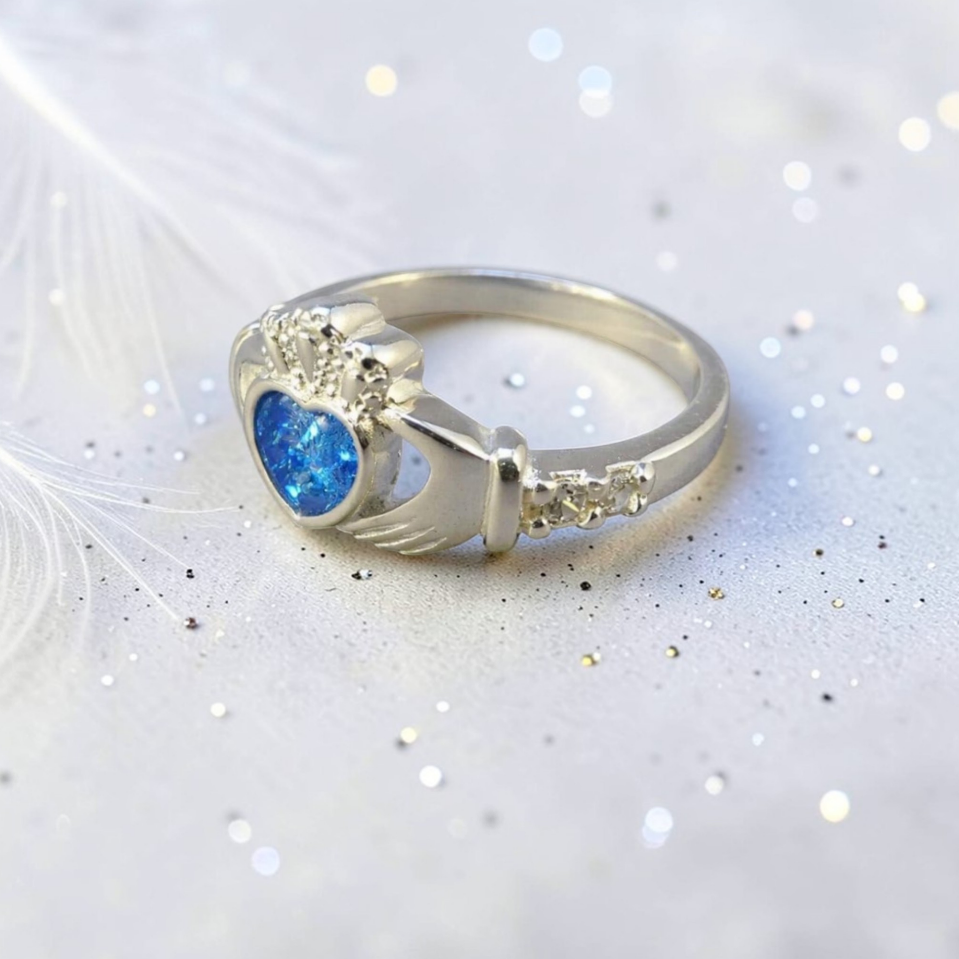 Claddagh Memorial Ring