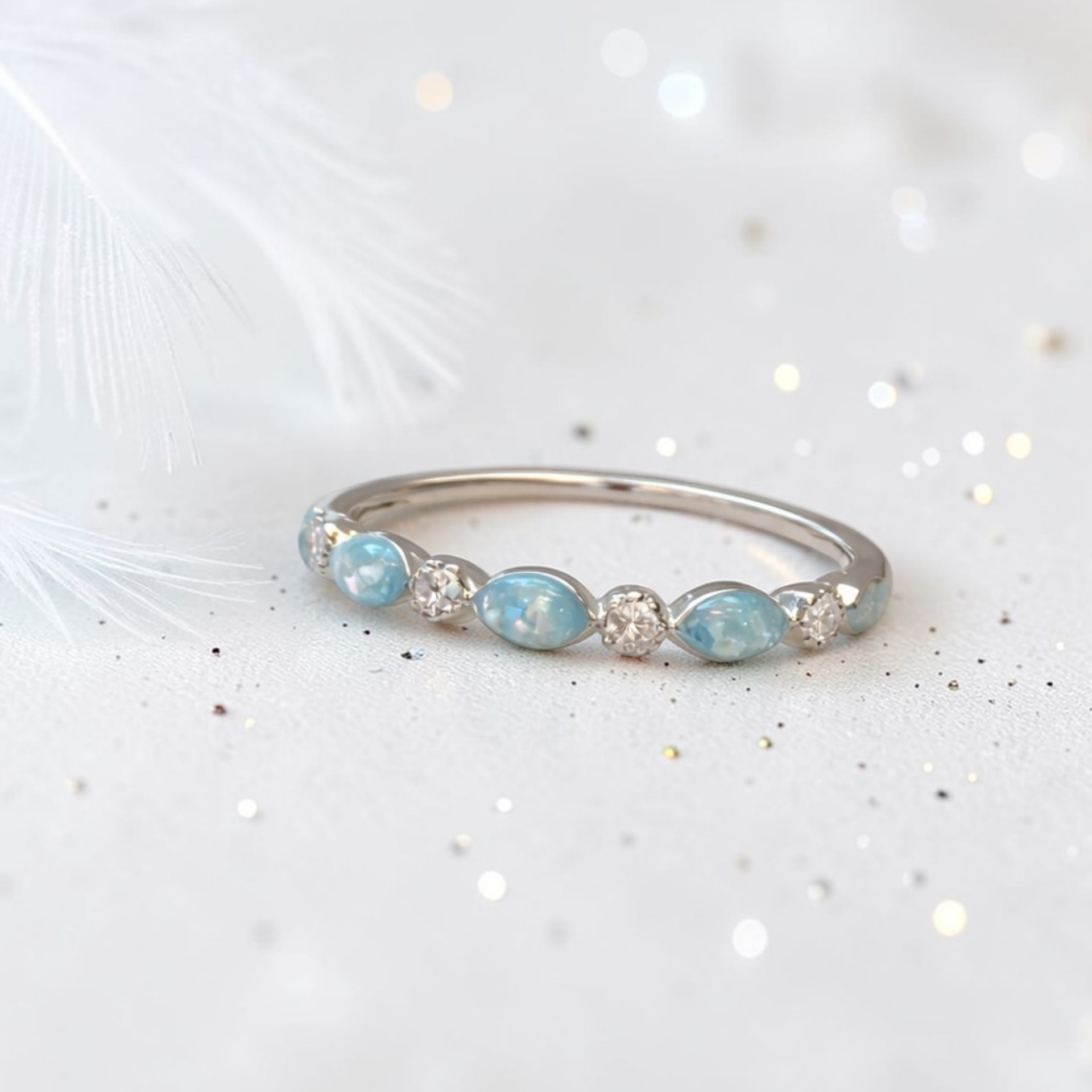 Marquise Memorial Ring