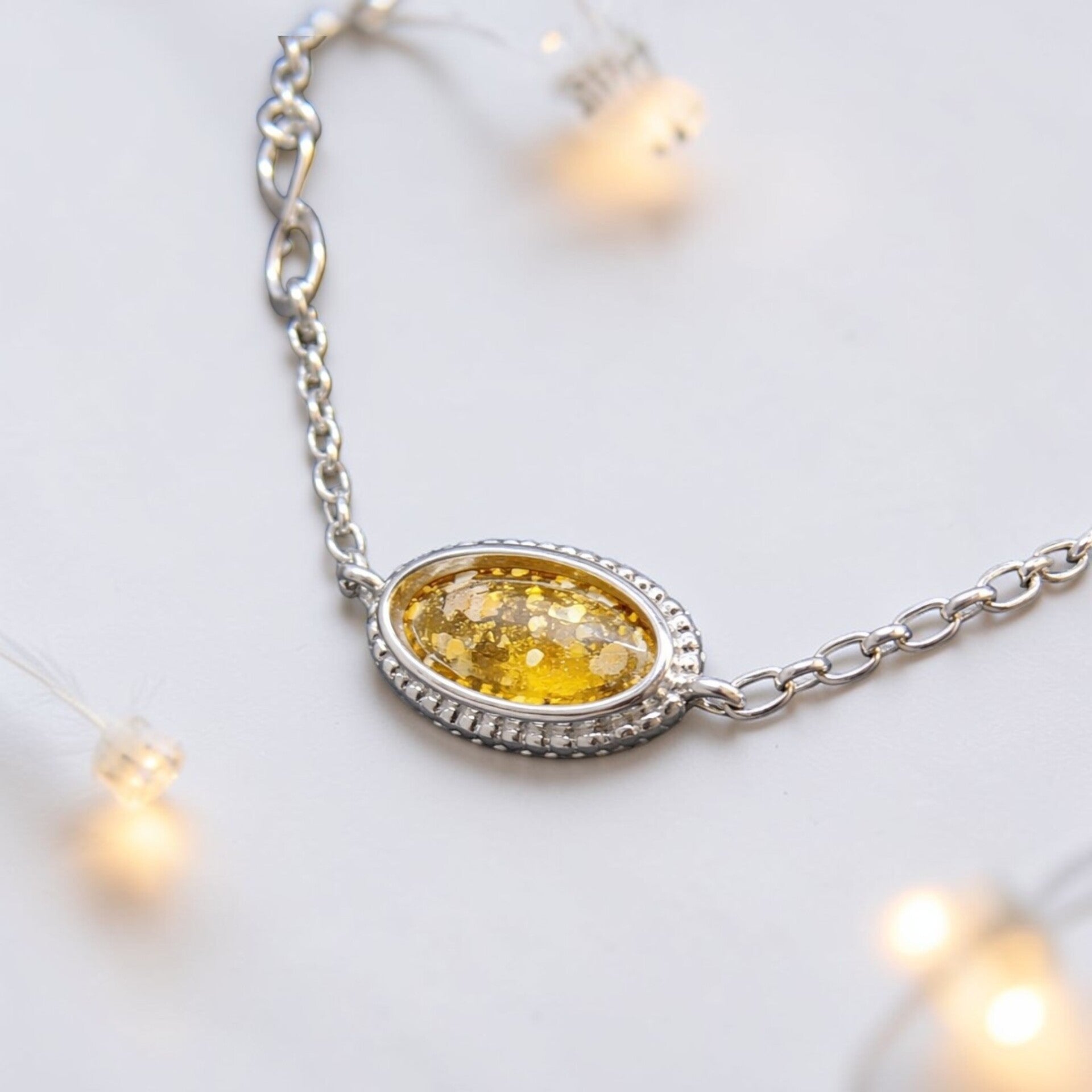 Rope Edge  Memorial Bracelet