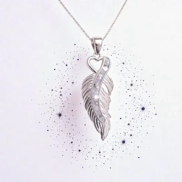 Feather Memorial Necklace