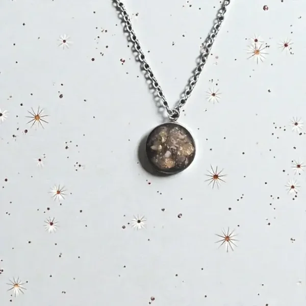 Round Memorial Necklace
