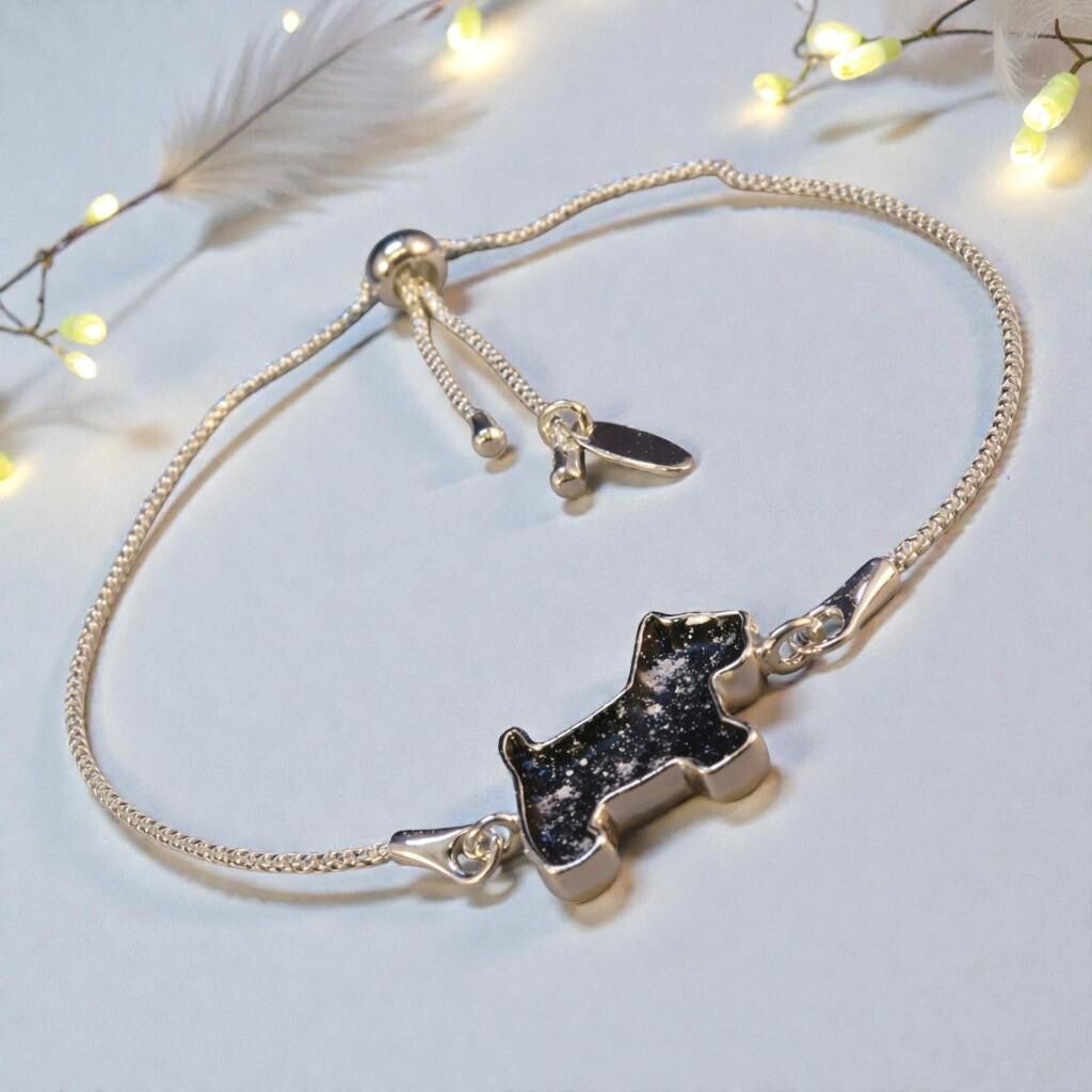 Scotty Dog Memorial Slider Bracelet