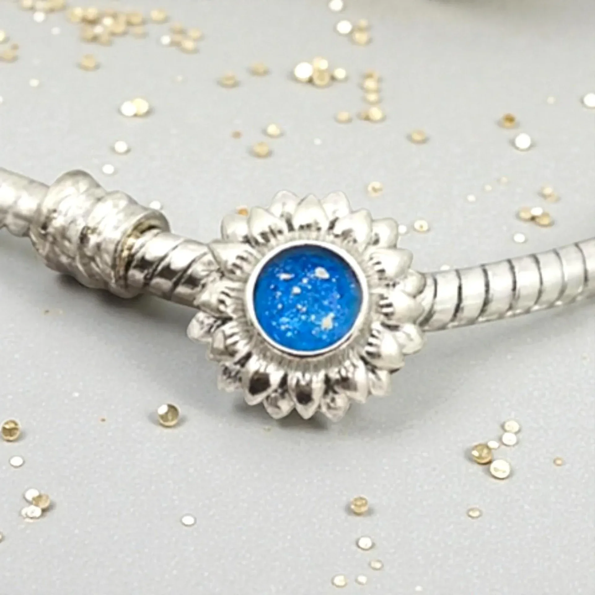 Sunflower Memorial Charm