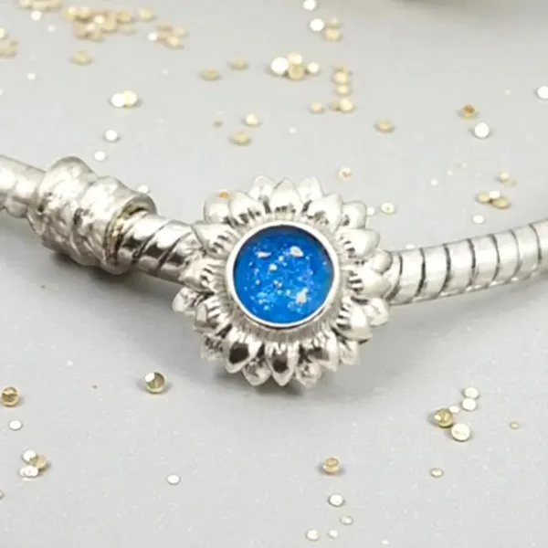 Sunflower Memorial Charm