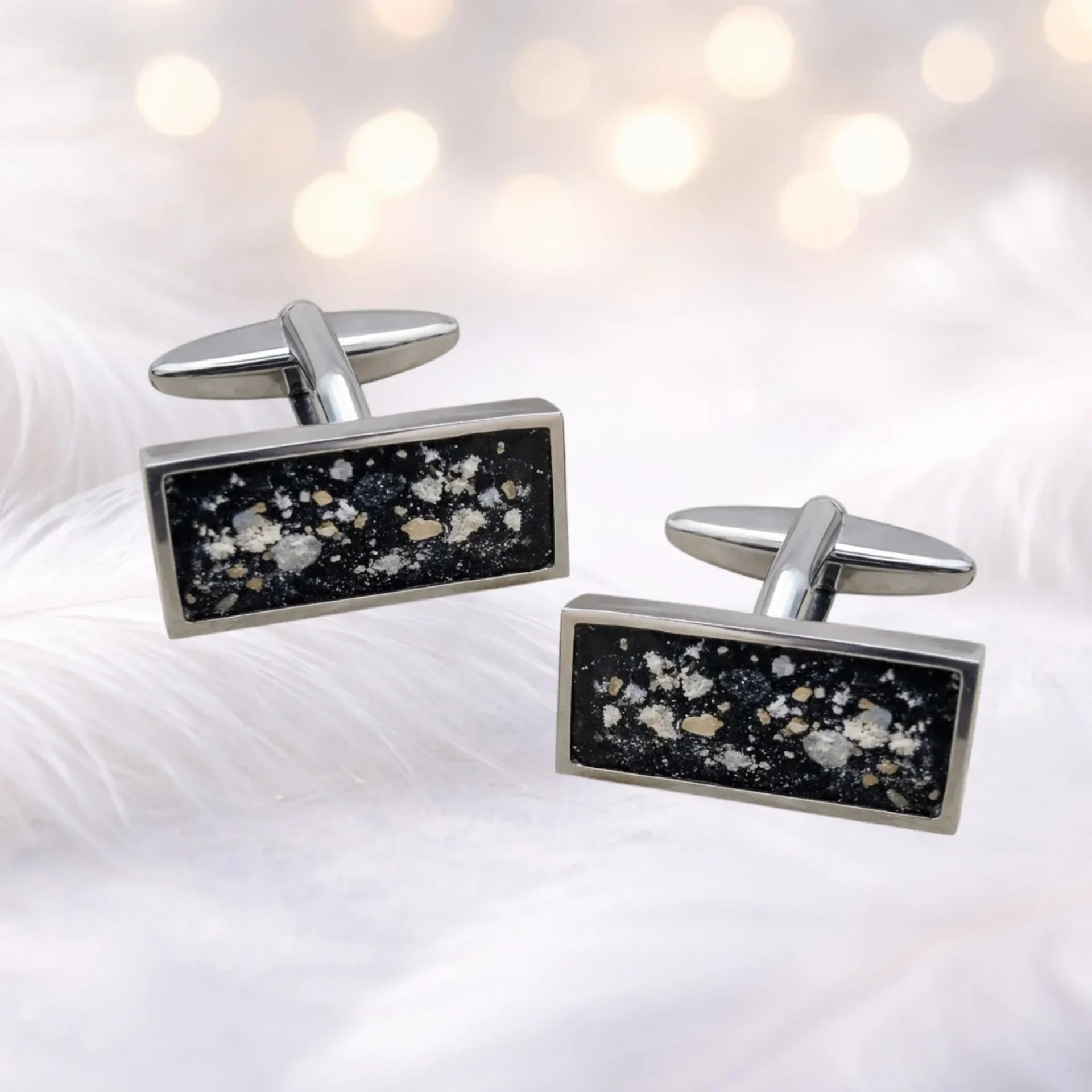 Rectangular Memorial Cufflinks