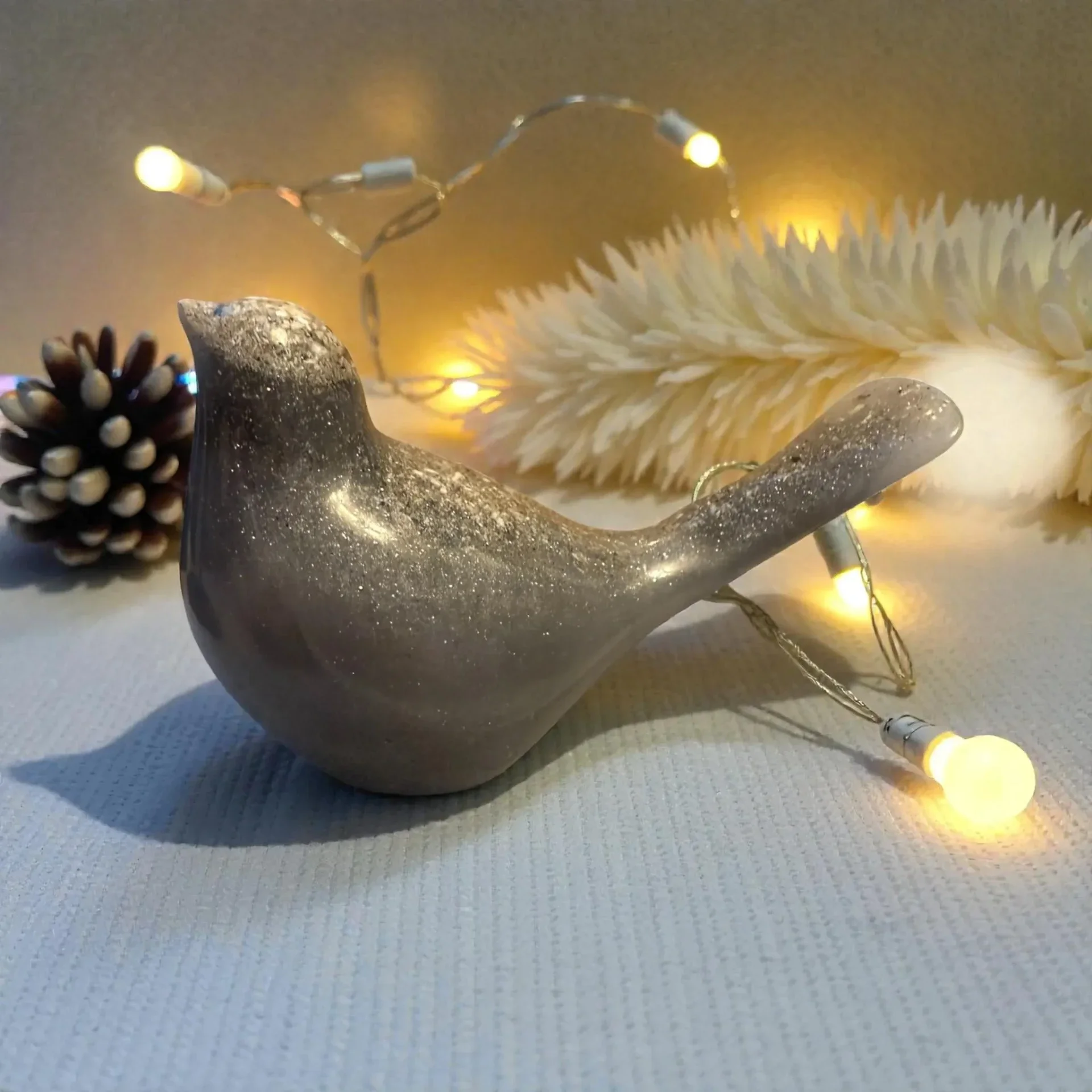 Bird Resin Memorial Ornament