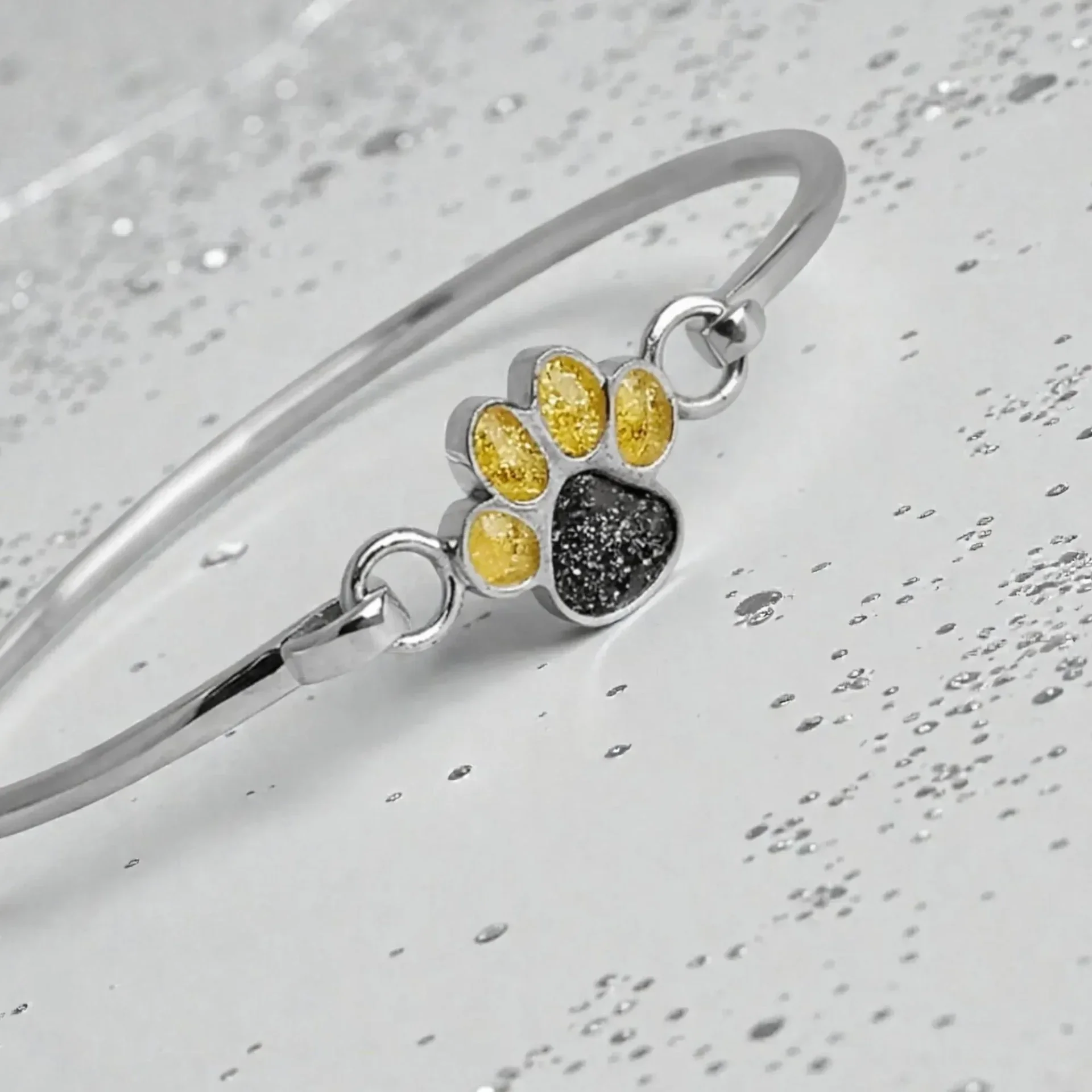 Paw Print Memorial  Bangle