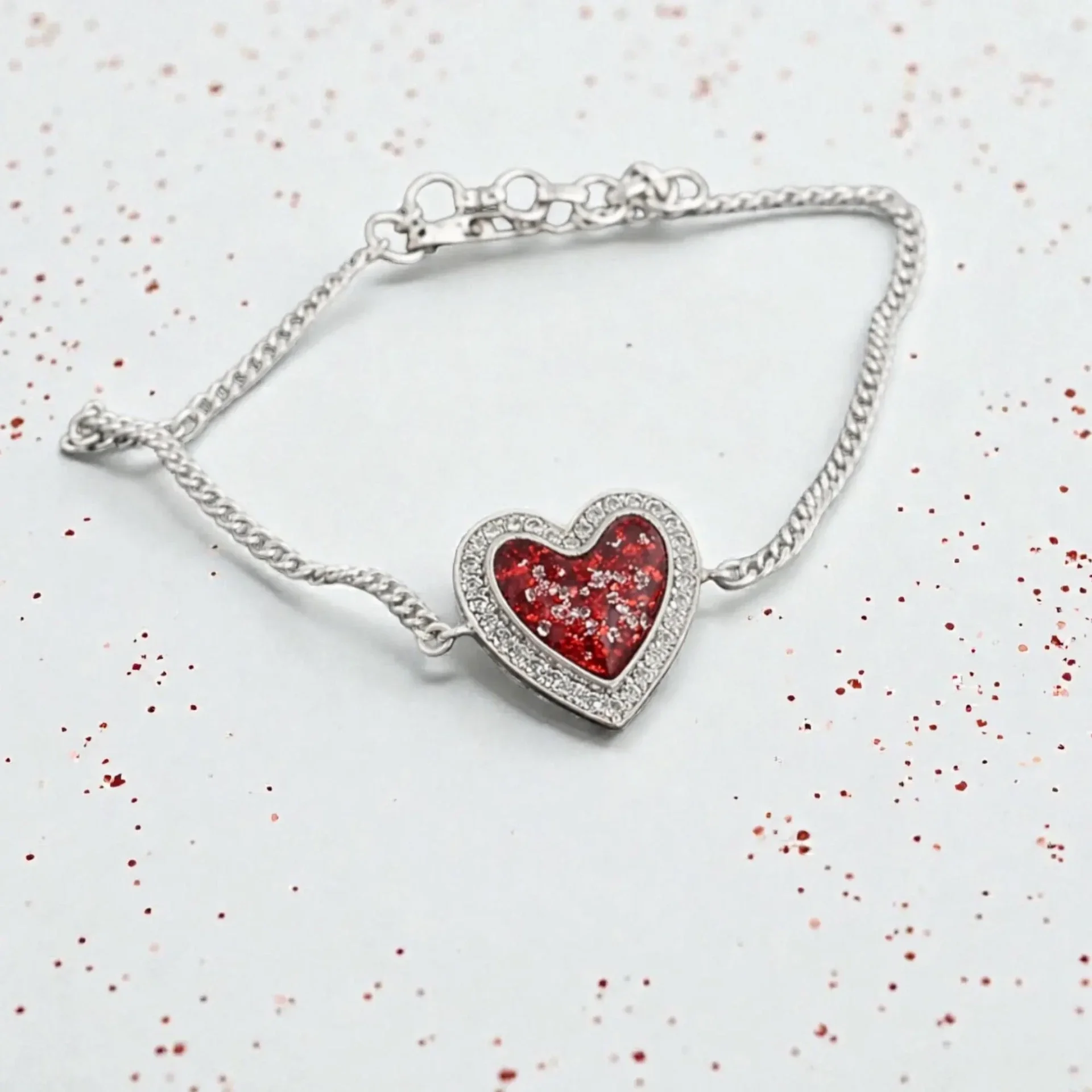 Heart Memorial Bracelet