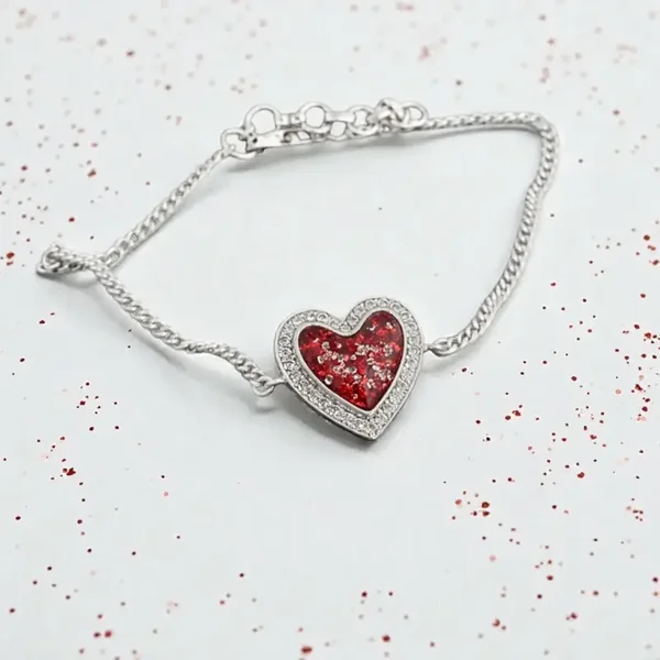 Heart Memorial Bracelet