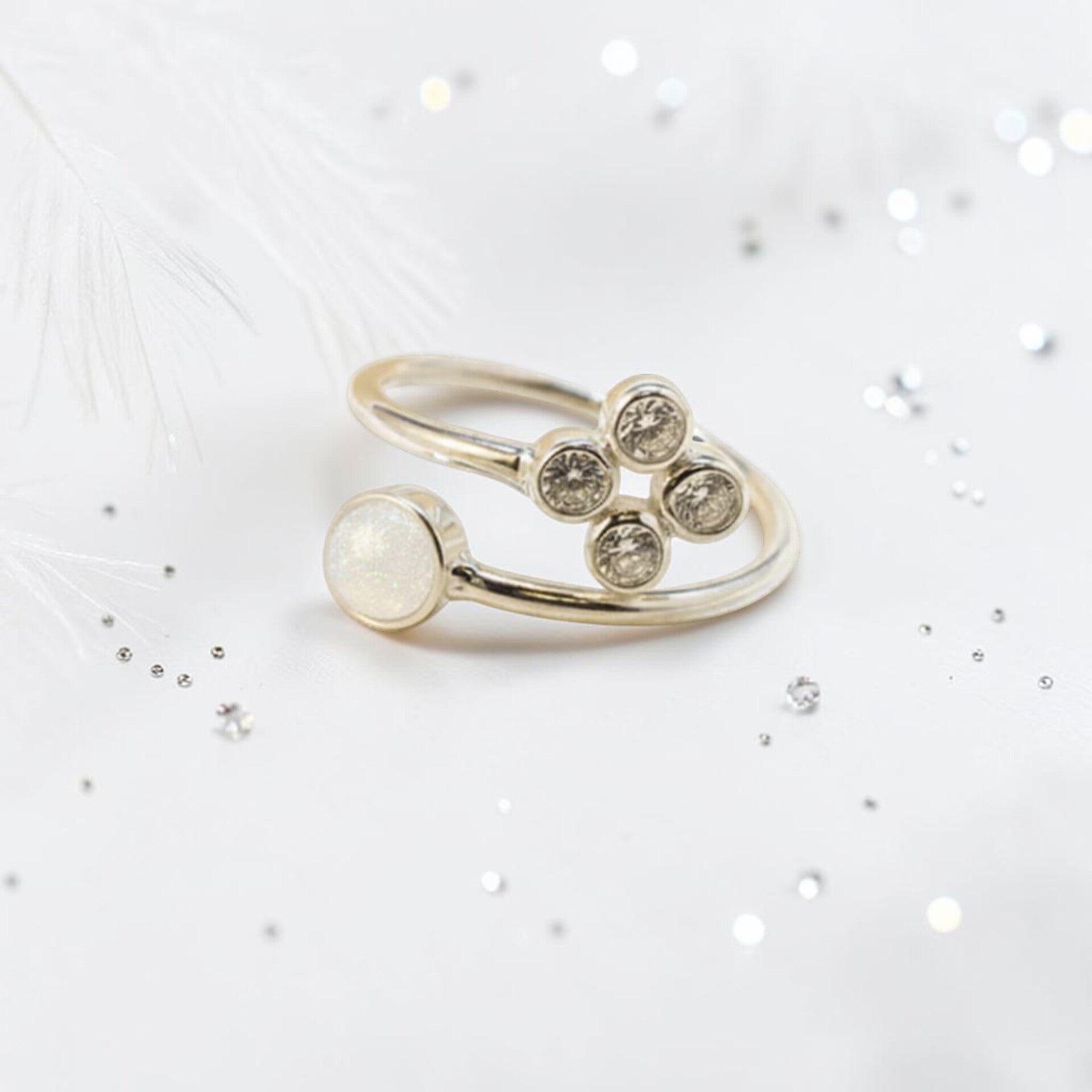 Flower Memorial Ring