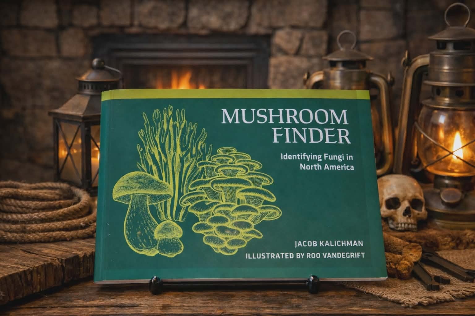 Mushroom Finder: Identifying Fungi in North America by Jacob Kalichman