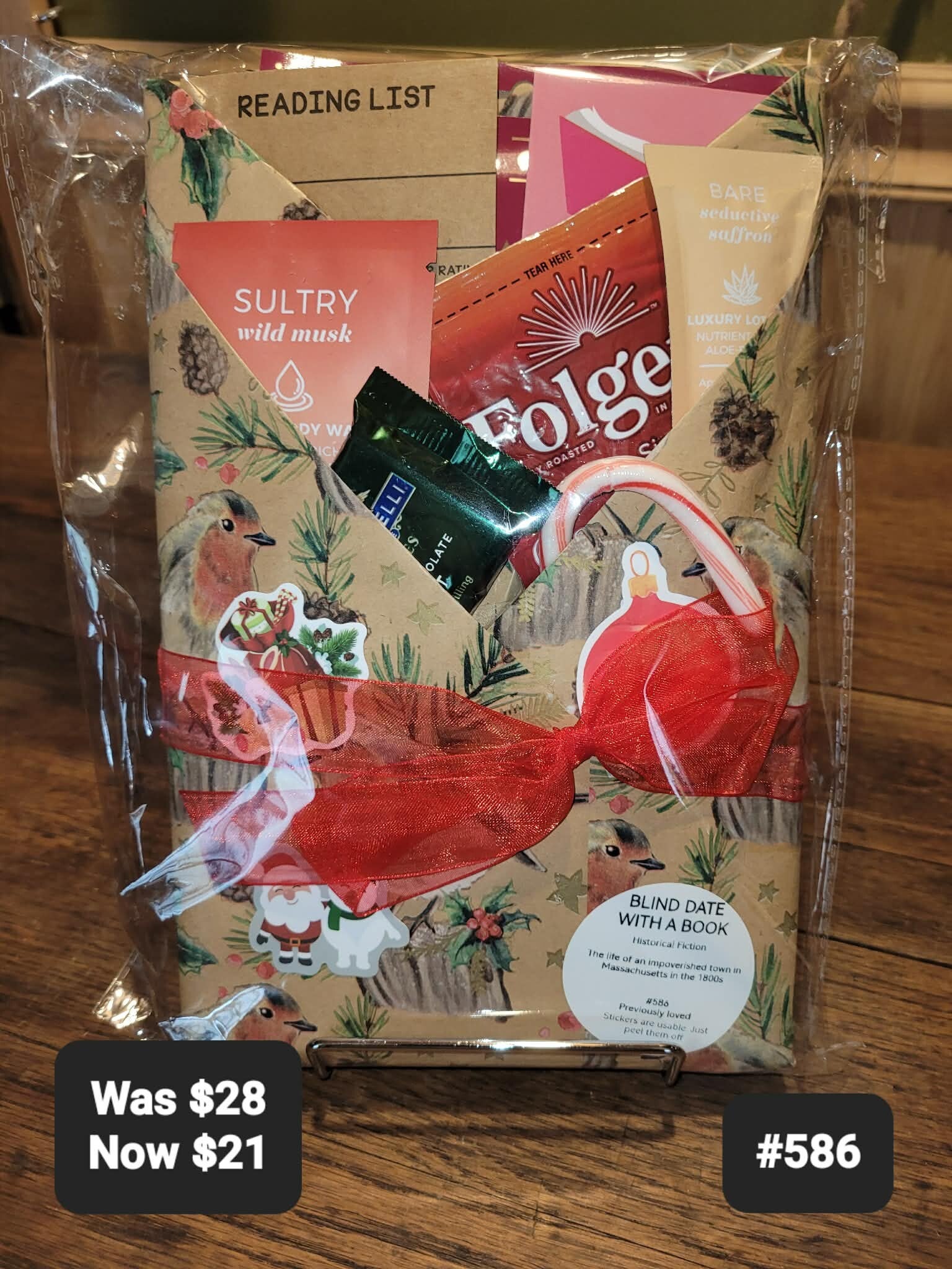 Christmas Blind Date With A Book #586