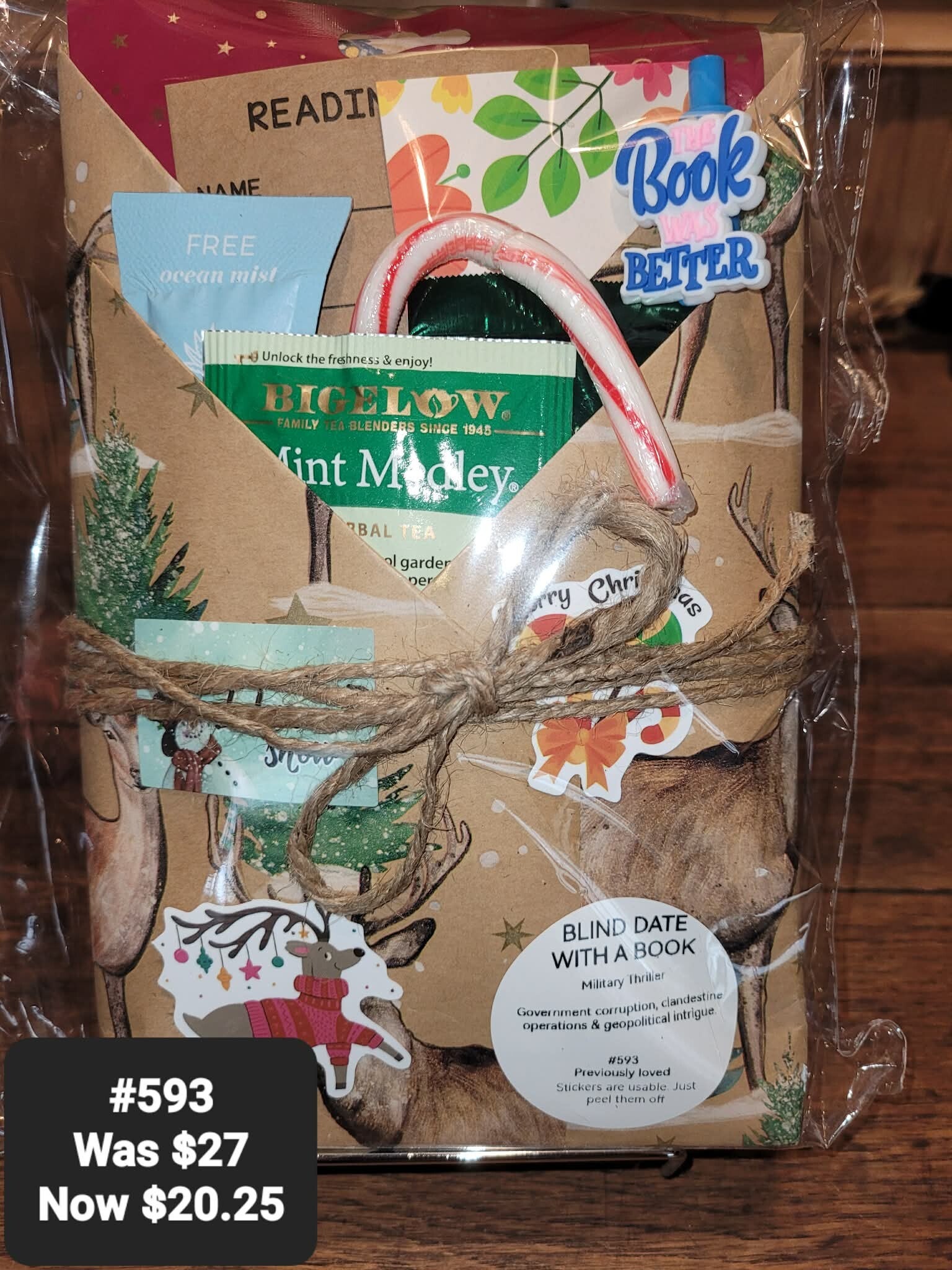 Christmas Wrapped Blind Date With A Book #593