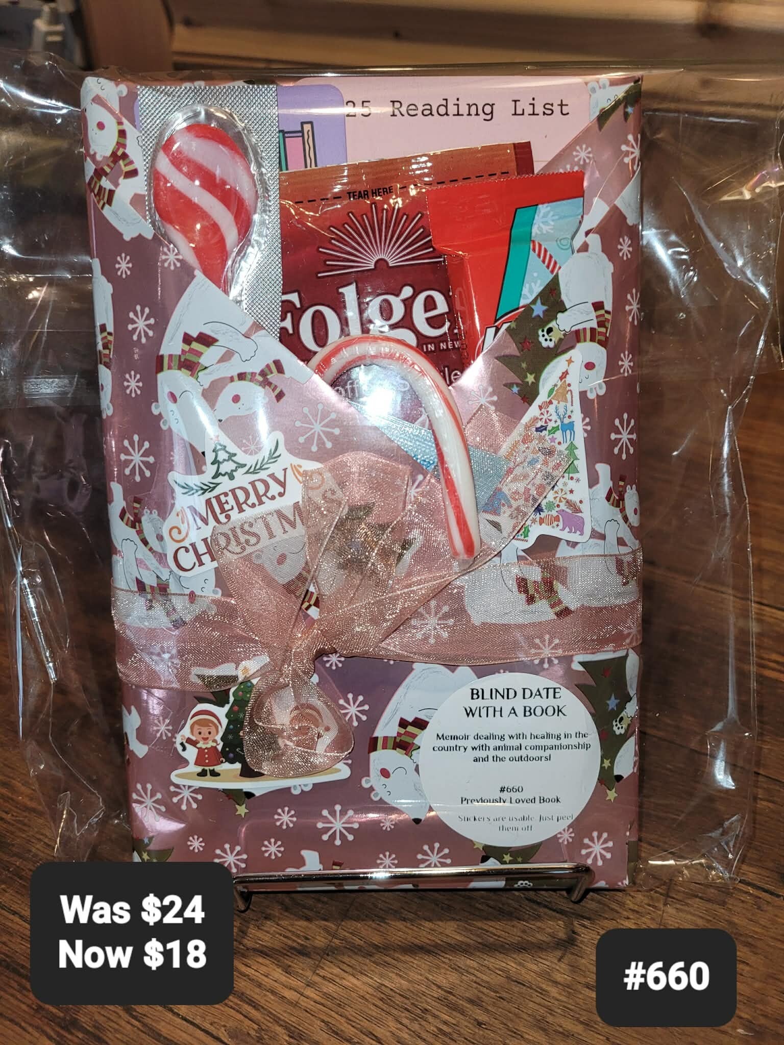 Christmas Wrapped Blind Date with a Book #660