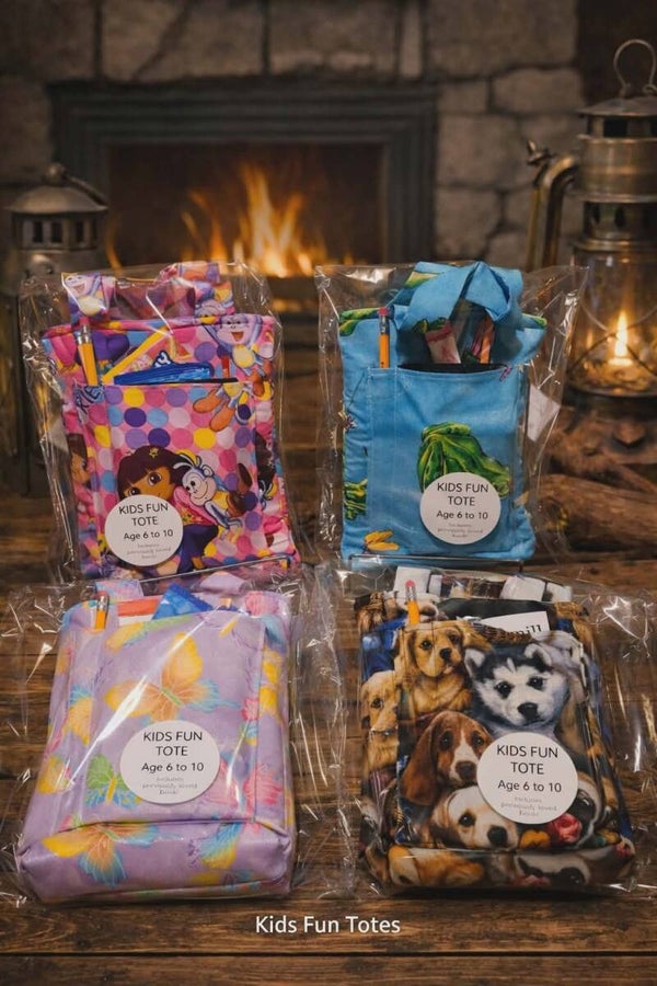 KIDS FUN ACTIVITY TOTE